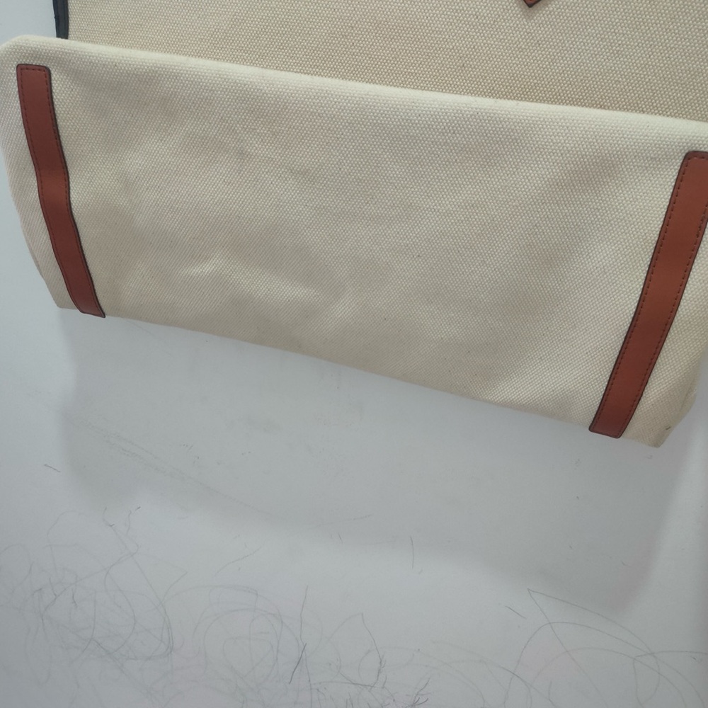 Burberry Beige and Black Tote with Tan Straps - Picture 11 of 11